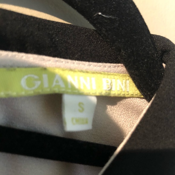GIANNI BINI Tan and Black Business Style Dress - Picture 4 of 7
